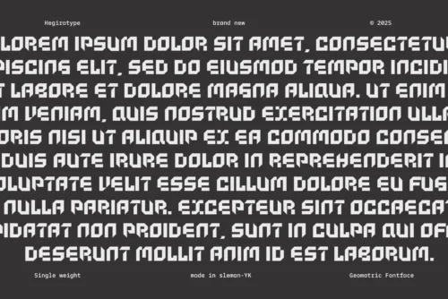 modern futuristic font