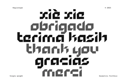 modern futuristic font